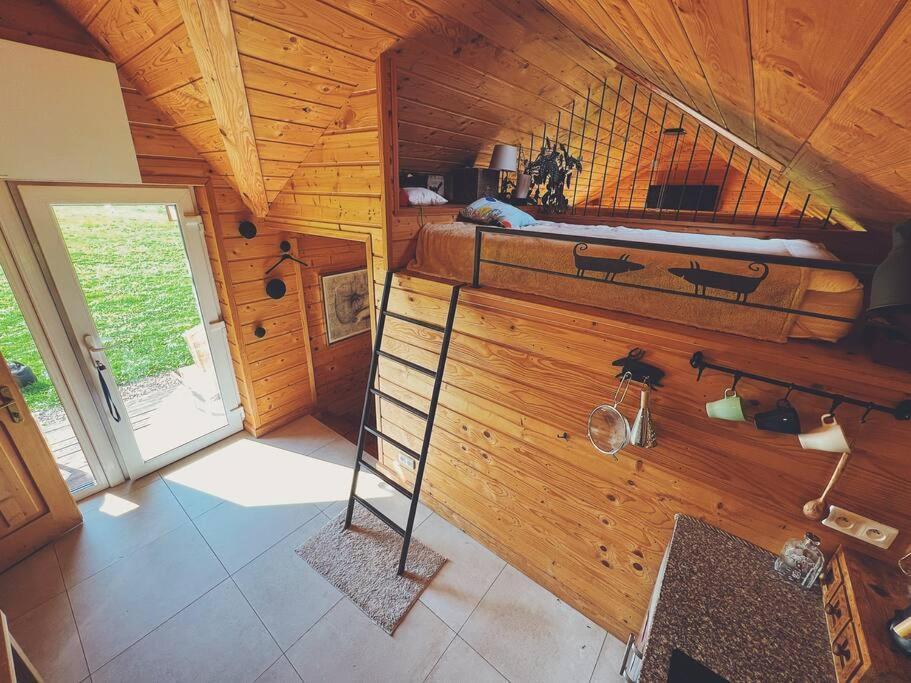 Polanka Beskid Niski Cute Cabin With Spectacular Views Hanczowa Kültér fotó