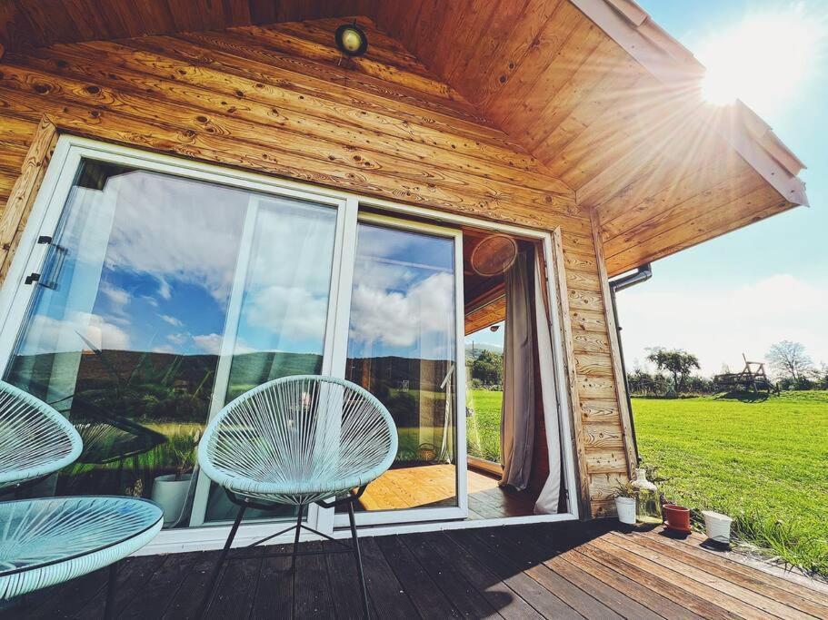 Polanka Beskid Niski Cute Cabin With Spectacular Views Hanczowa Kültér fotó