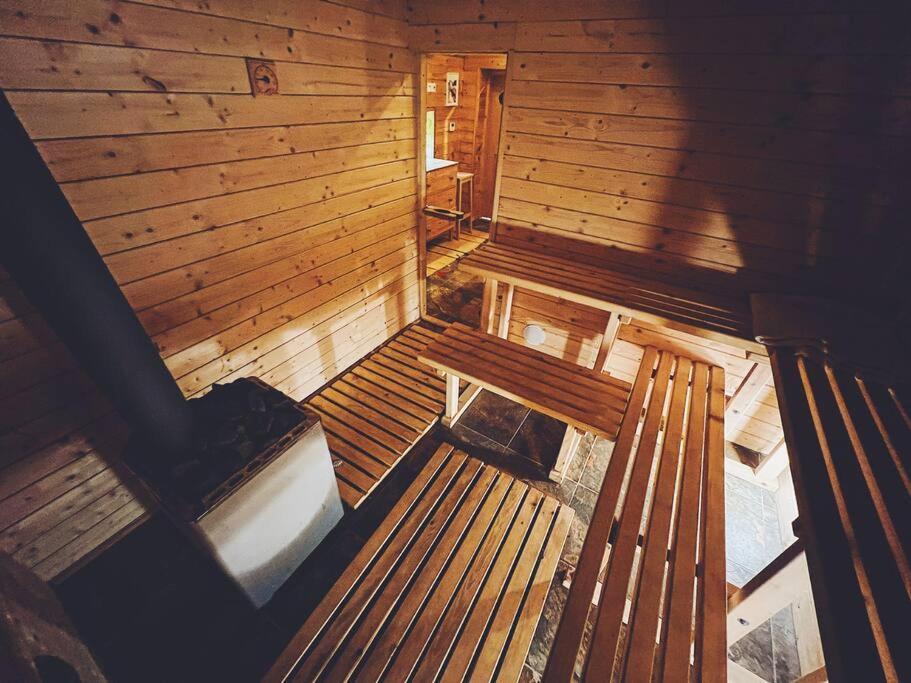 Polanka Beskid Niski Cute Cabin With Spectacular Views Hanczowa Kültér fotó